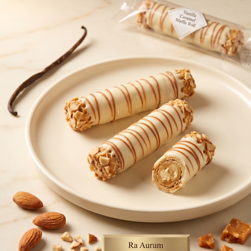 White Chocolate Biscoff  Roll