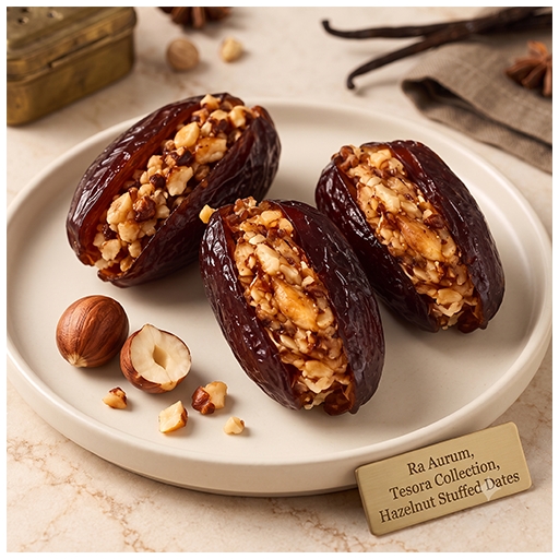 Hazelnut Stuffed Dates